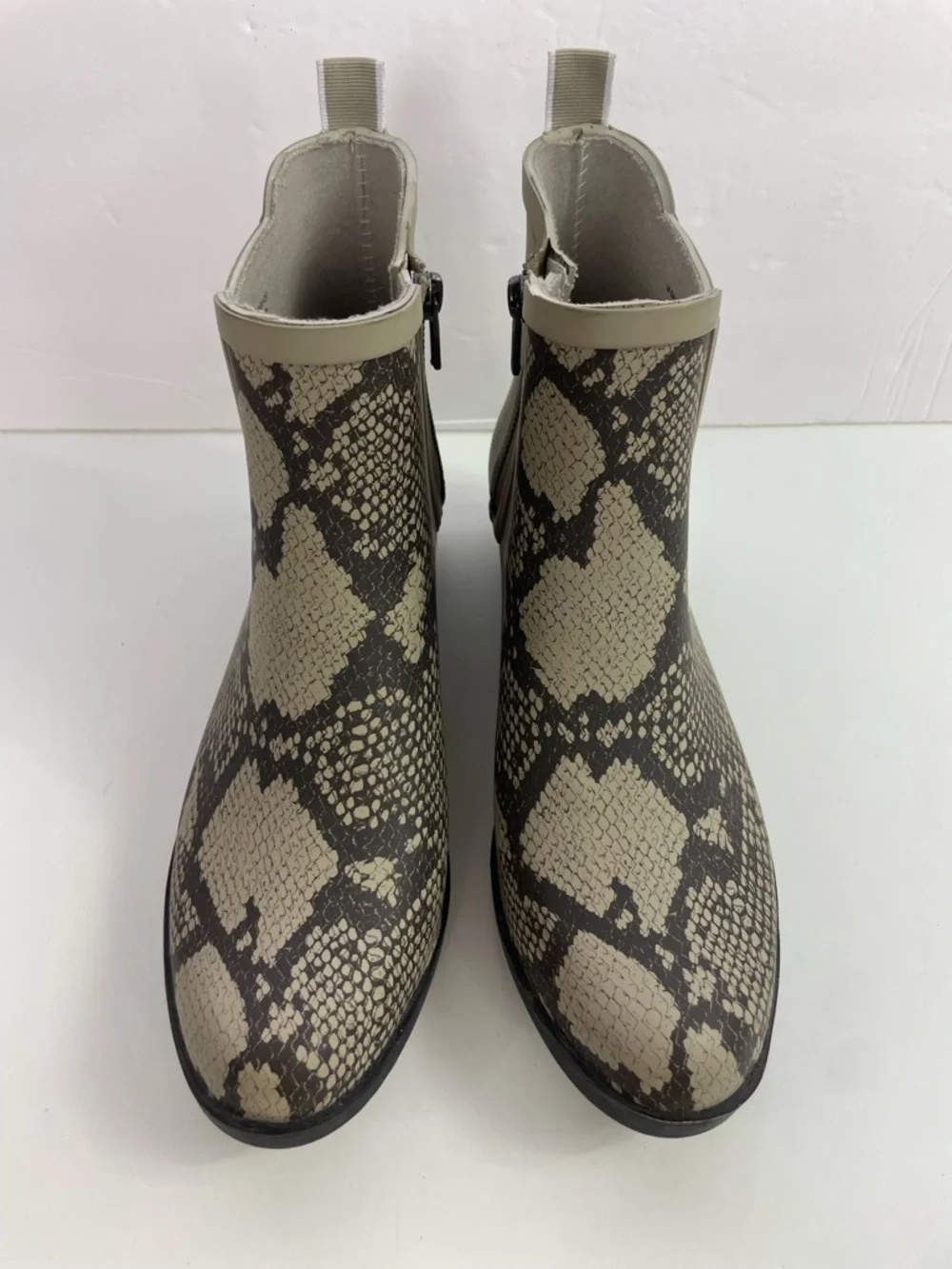 Lucky Brand Basel H2O Snake Print Chelsea Rain Boots‎